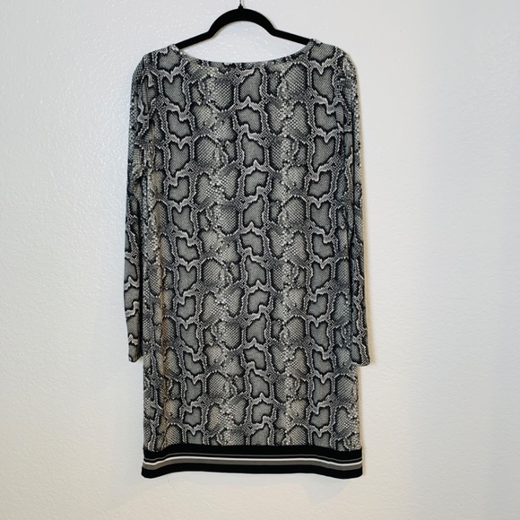 MICHAEL Michael Kors Sheath Dress Large Animal Snake Reptile Print - Picture 8 of 11